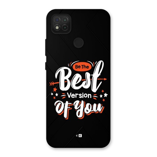 Be The Best Back Case for Redmi 9 Activ