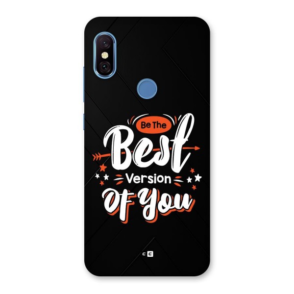 Be The Best Back Case for Redmi Note 6 Pro