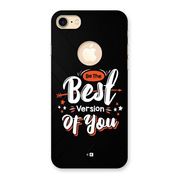 Be The Best Back Case for iPhone 8 Logo Cut