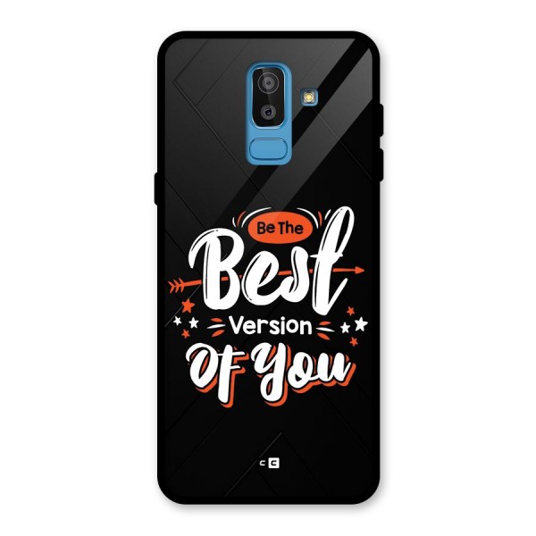 Be The Best Glass Back Case for Galaxy J8