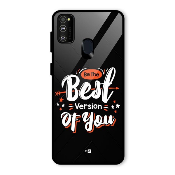 Be The Best Glass Back Case for Galaxy M21