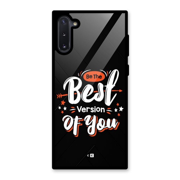 Be The Best Glass Back Case for Galaxy Note 10