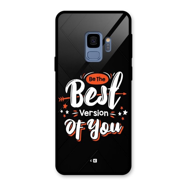 Be The Best Glass Back Case for Galaxy S9