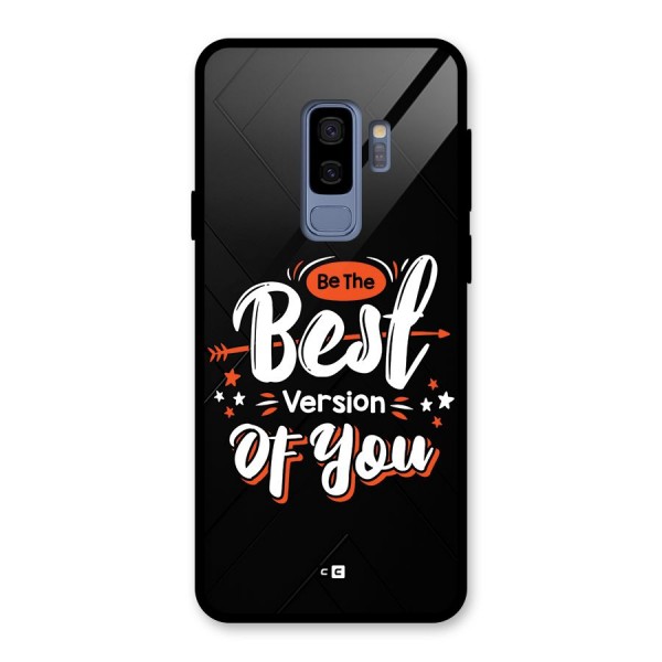 Be The Best Glass Back Case for Galaxy S9 Plus