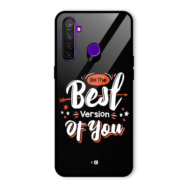 Be The Best Glass Back Case for Realme 5 Pro