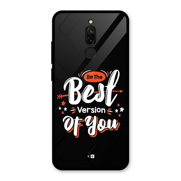 Be The Best Glass Back Case for Redmi 8