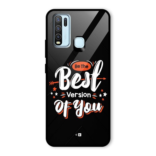 Be The Best Glass Back Case for Vivo Y30