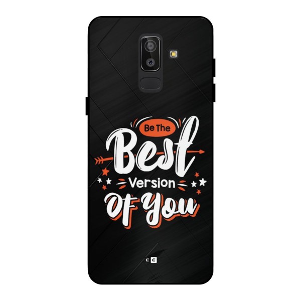 Be The Best Metal Back Case for Galaxy J8