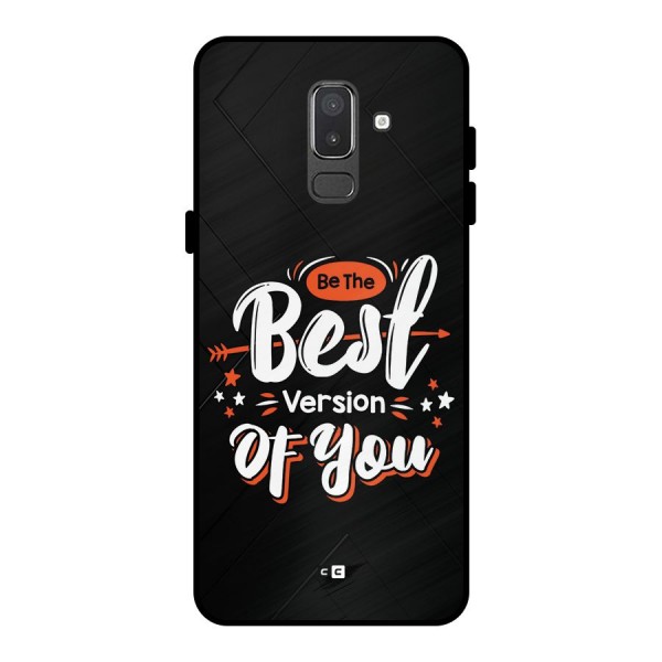 Be The Best Metal Back Case for Galaxy On8 (2018)