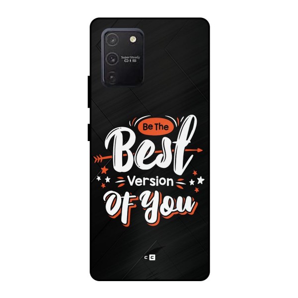 Be The Best Metal Back Case for Galaxy S10 Lite