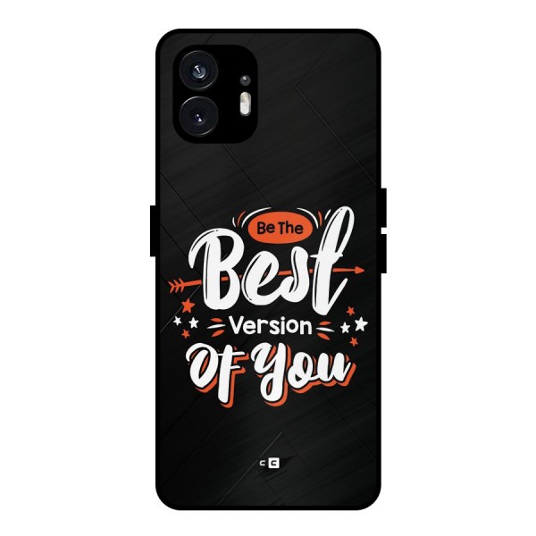 Be The Best Metal Back Case for Nothing Phone 2