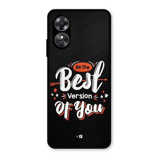 Be The Best Metal Back Case for Oppo A17