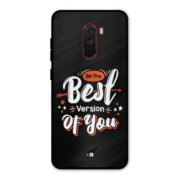 Be The Best Metal Back Case for Poco F1