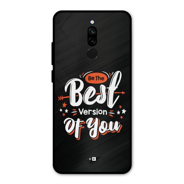 Be The Best Metal Back Case for Redmi 8