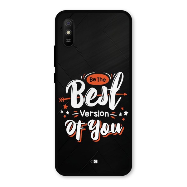 Be The Best Metal Back Case for Redmi 9i