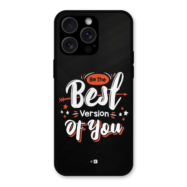 Be The Best Metal Back Case for iPhone 15 Pro Max