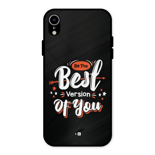 Be The Best Metal Back Case for iPhone XR