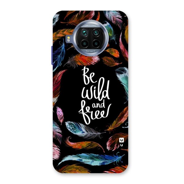 Be Wild and Free Glass Back Case for Mi 10i