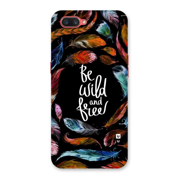 Be Wild and Free Back Case for Oppo A3s