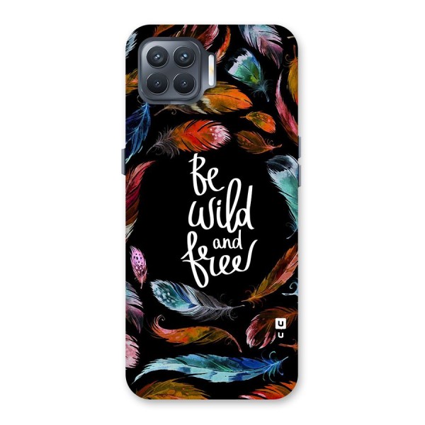 Be Wild and Free Back Case for Oppo F17 Pro