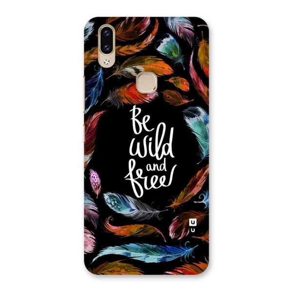 Be Wild and Free Back Case for Vivo V9