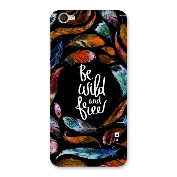 Be Wild and Free Back Case for Vivo Y55s