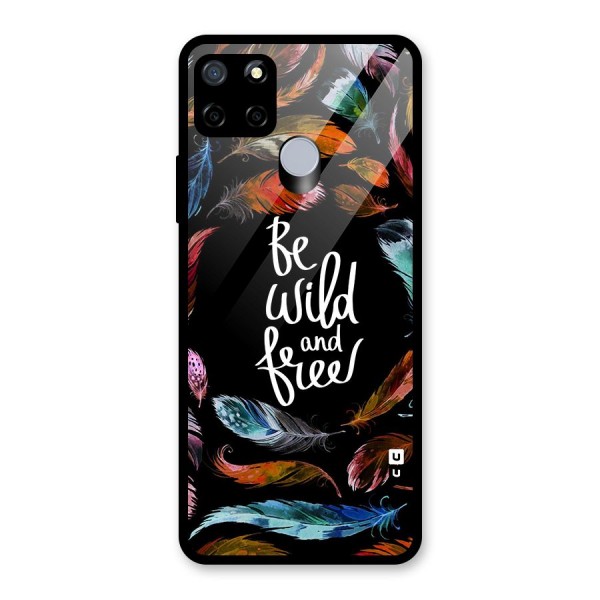 Be Wild and Free Glass Back Case for Realme C12