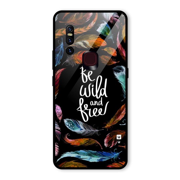 Be Wild and Free Glass Back Case for Vivo V15