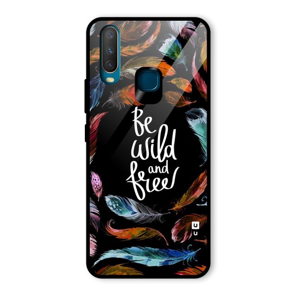 Be Wild and Free Glass Back Case for Vivo Y12