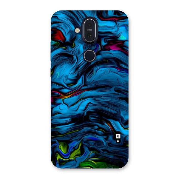 Beautiful Abstract Design Art Back Case for Nokia 8.1