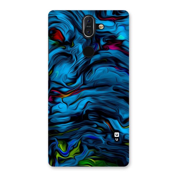 Beautiful Abstract Design Art Back Case for Nokia 8 Sirocco