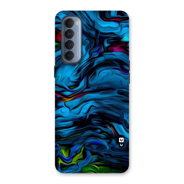 Beautiful Abstract Design Art Back Case for Reno4 Pro