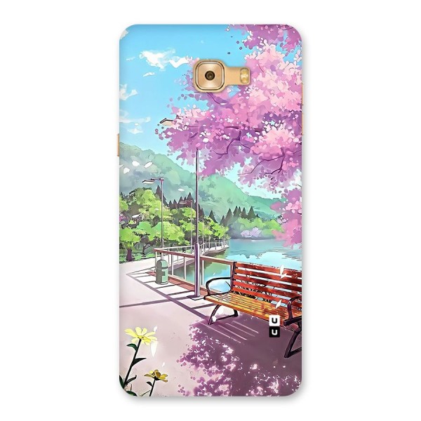 Beautiful Cherry Blossom Landscape Back Case for Galaxy C9 Pro