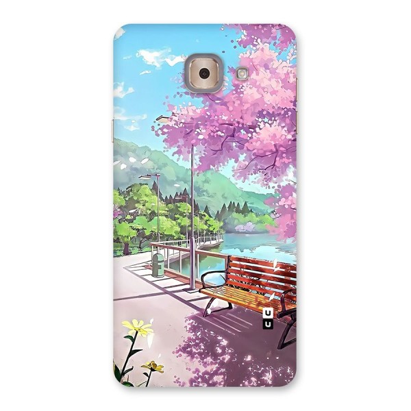 Beautiful Cherry Blossom Landscape Back Case for Galaxy J7 Max