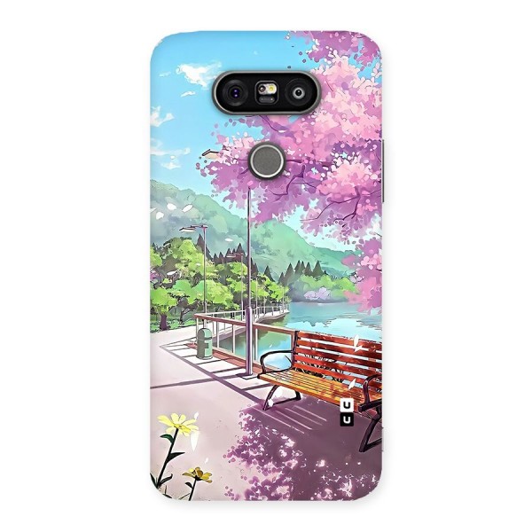 Beautiful Cherry Blossom Landscape Back Case for LG G5