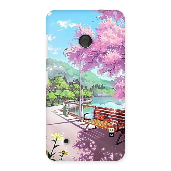 Beautiful Cherry Blossom Landscape Back Case for Lumia 530