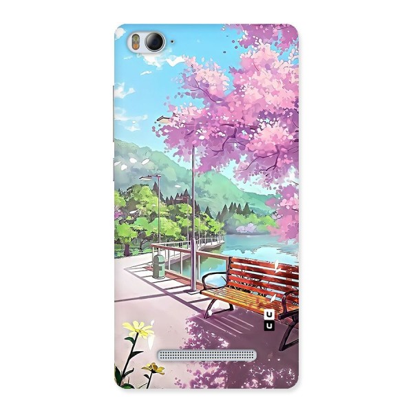 Beautiful Cherry Blossom Landscape Back Case for Mi4i