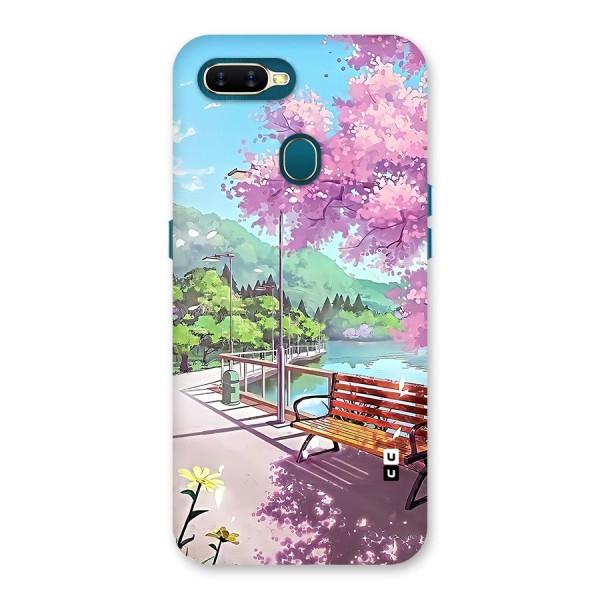 Beautiful Cherry Blossom Landscape Back Case for Oppo A11k