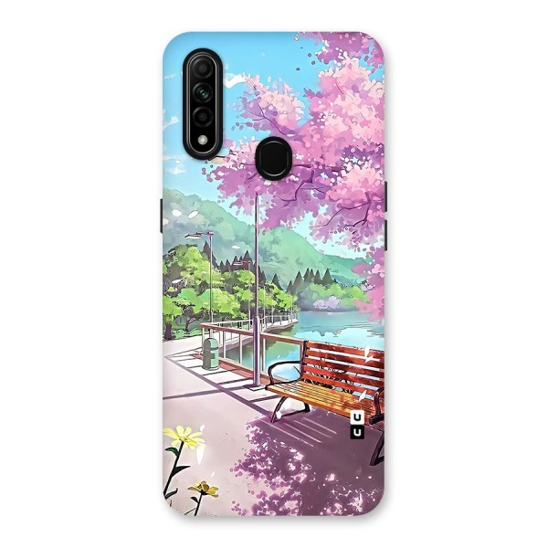 Beautiful Cherry Blossom Landscape Back Case for Oppo A31