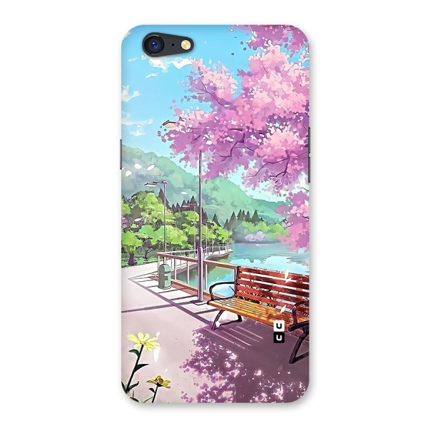 Beautiful Cherry Blossom Landscape Back Case for Oppo A71