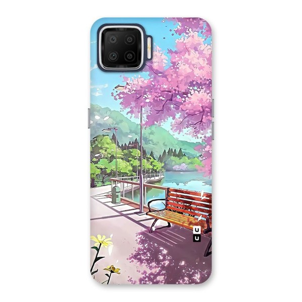Beautiful Cherry Blossom Landscape Back Case for Oppo F17