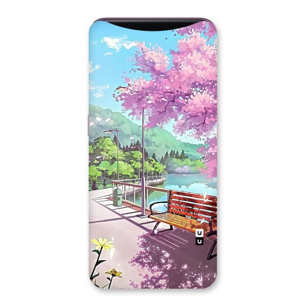 Beautiful Cherry Blossom Landscape Back Case for Oppo Find X