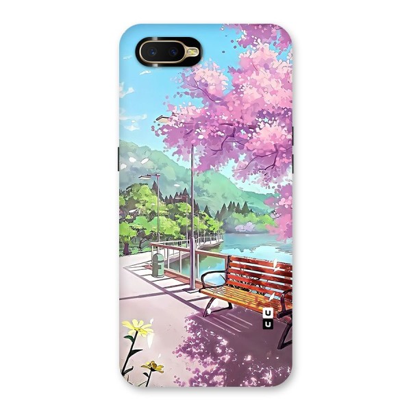 Beautiful Cherry Blossom Landscape Back Case for Oppo K1