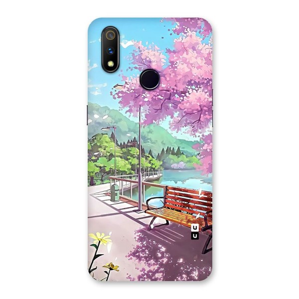 Beautiful Cherry Blossom Landscape Back Case for Realme 3 Pro