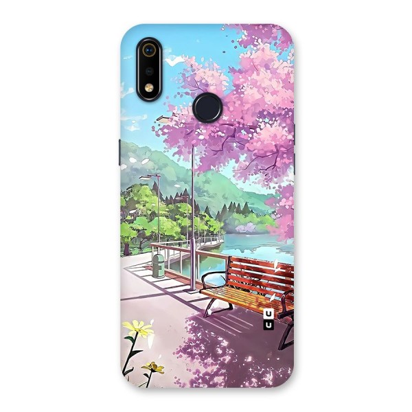 Beautiful Cherry Blossom Landscape Back Case for Realme 3i