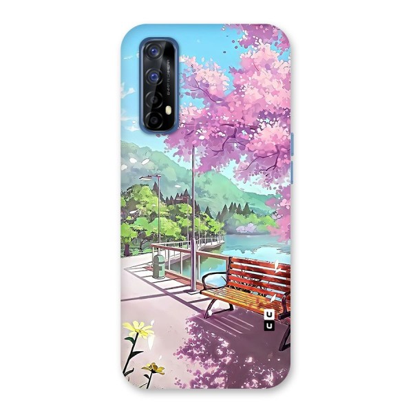 Beautiful Cherry Blossom Landscape Back Case for Realme 7