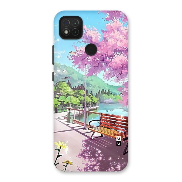 Beautiful Cherry Blossom Landscape Back Case for Redmi 9