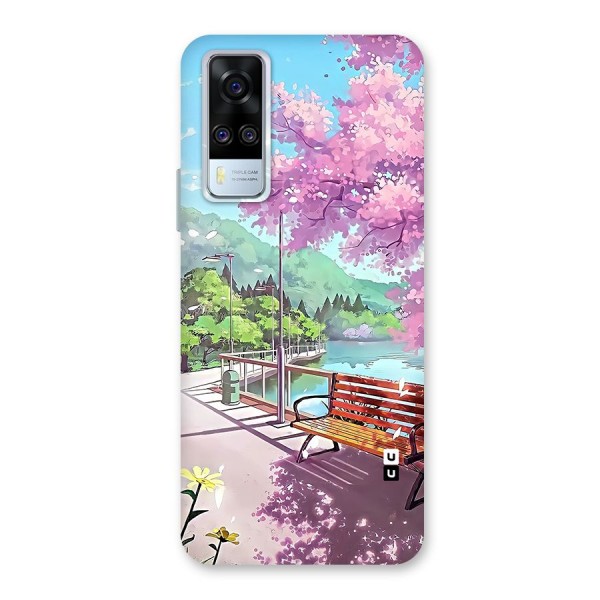Beautiful Cherry Blossom Landscape Back Case for Vivo Y51