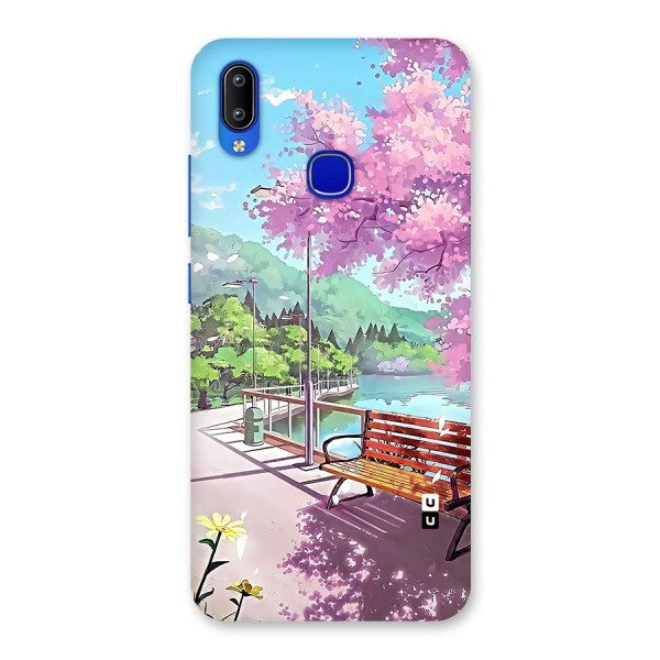 Beautiful Cherry Blossom Landscape Back Case for Vivo Y91