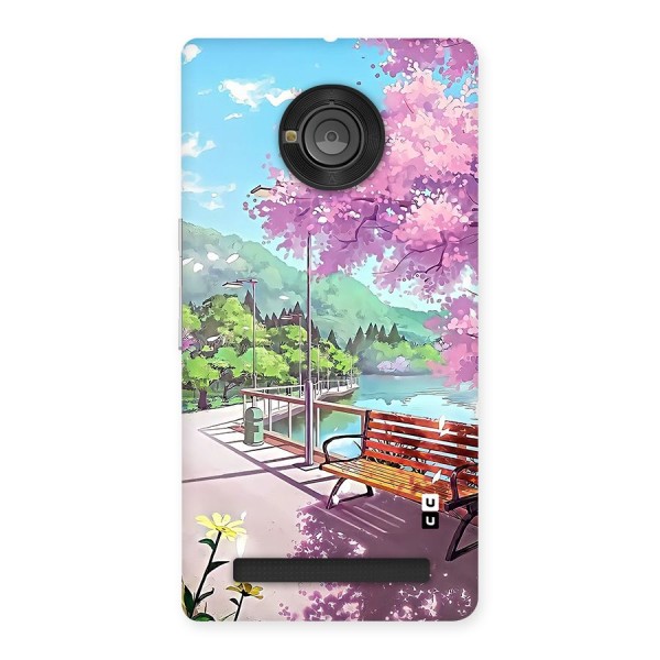 Beautiful Cherry Blossom Landscape Back Case for Yuphoria